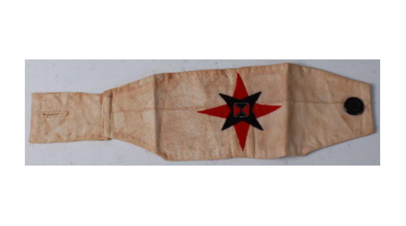 Friends War Victims Relief Armband