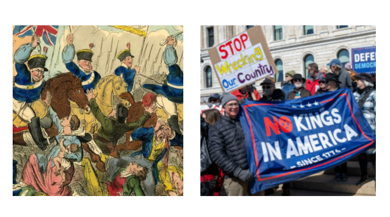 From Peterloo to No Kings: The long tradition of crowd power