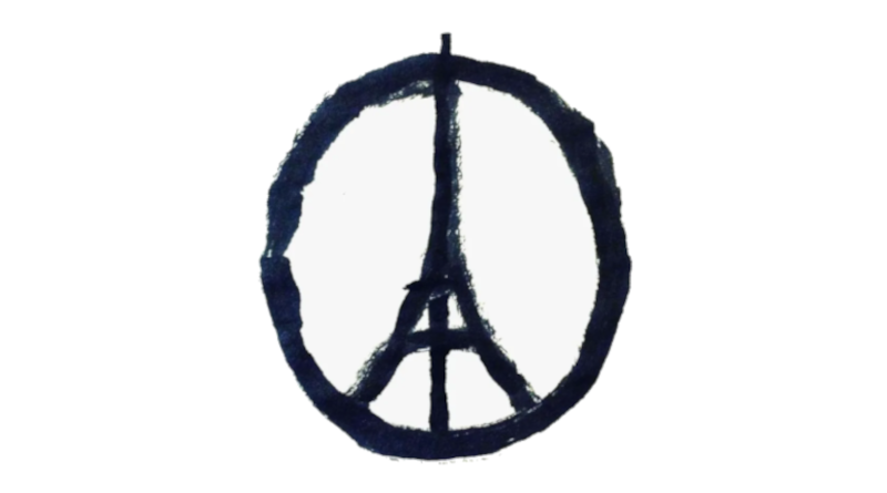 Eiffel Tower Peace symbol