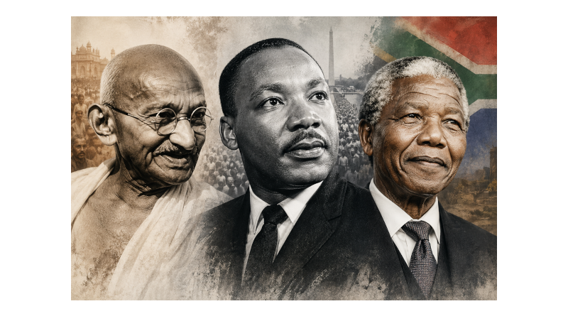 Architects of Peace: The legacies of Gandhi, King, and Mandela