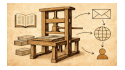 The printing press: A 17th century Internet