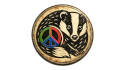 The badger, the verb and the badge