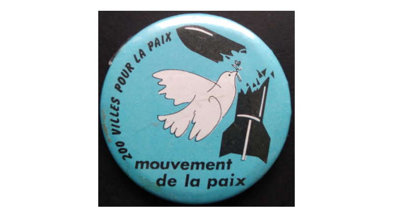 A 1980s peace rally