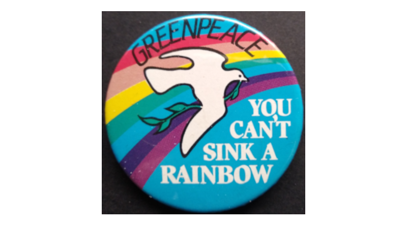 A 1980s peace rally