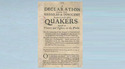 1660 Declaration of Peace Pamphlet