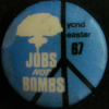 Jobs not bombs           